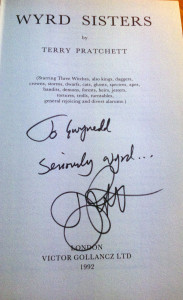Signed Pratchett